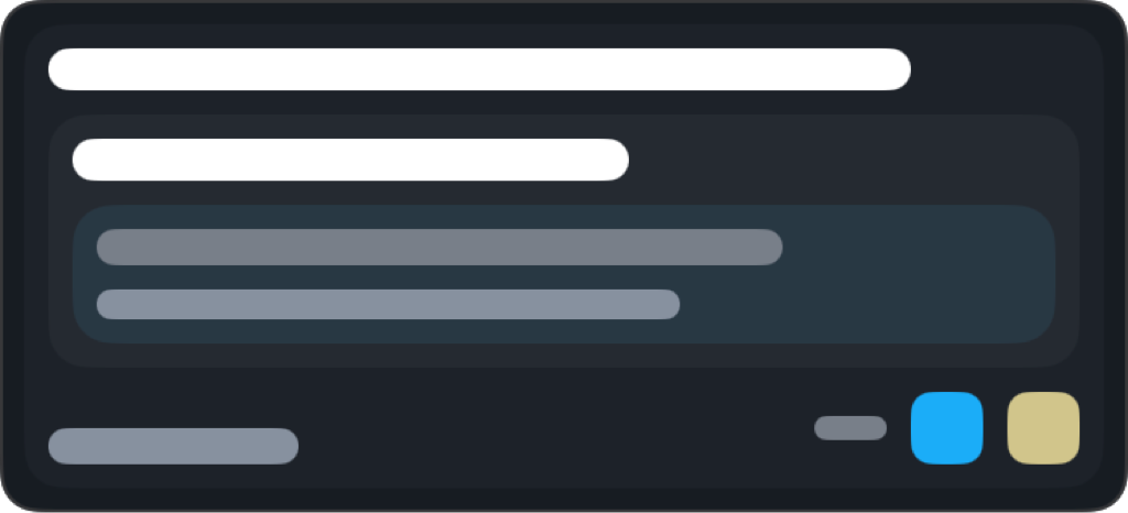 Things Dark Arctic Theme Preview